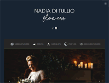 Tablet Screenshot of nadiaditullio.com
